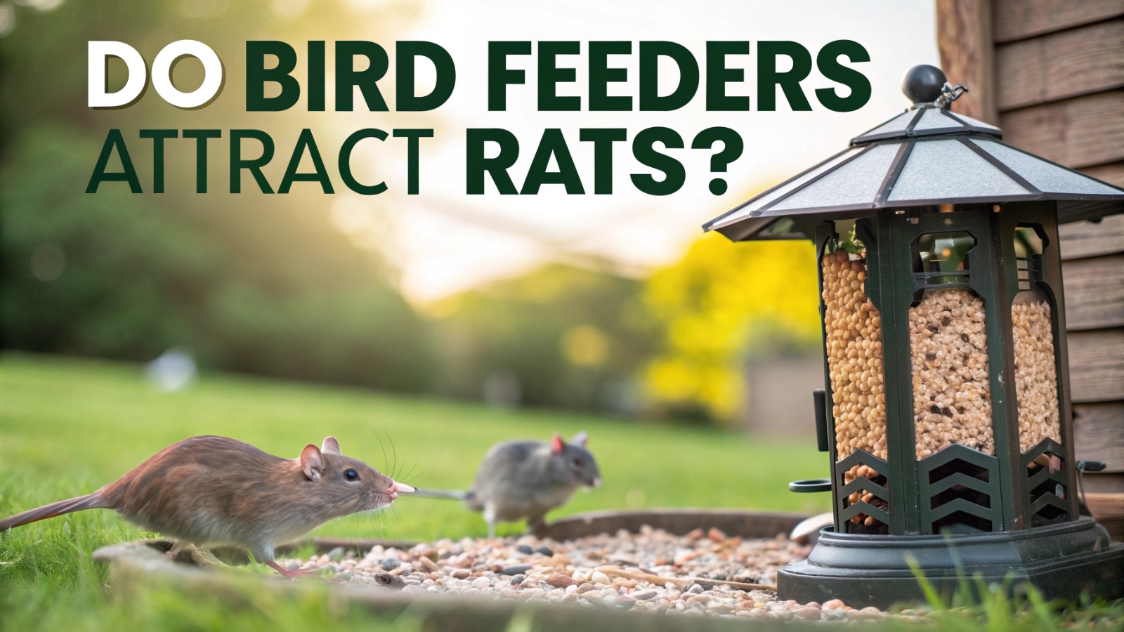 Do Bird Feeders Attract Rats - The Simple Truth About Backyard Bird Feeding