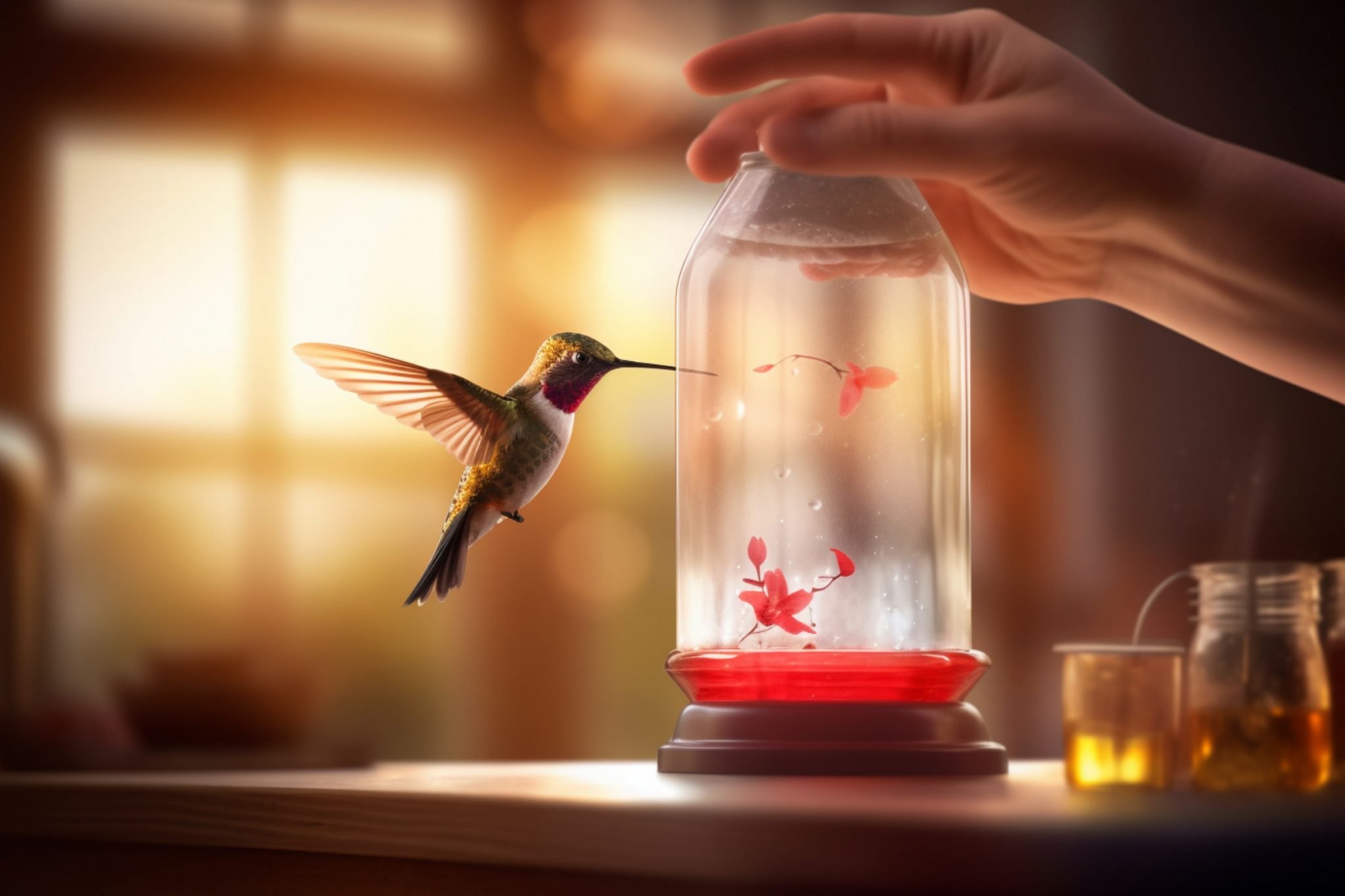 How Much Sugar Do I Put In A 16 OZ Hummingbird Feeder?