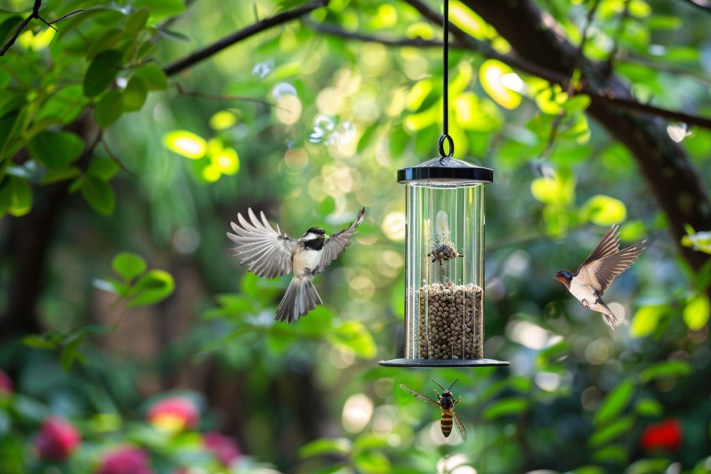 Preventing Wasps from Nesting in Your Bird Feeder