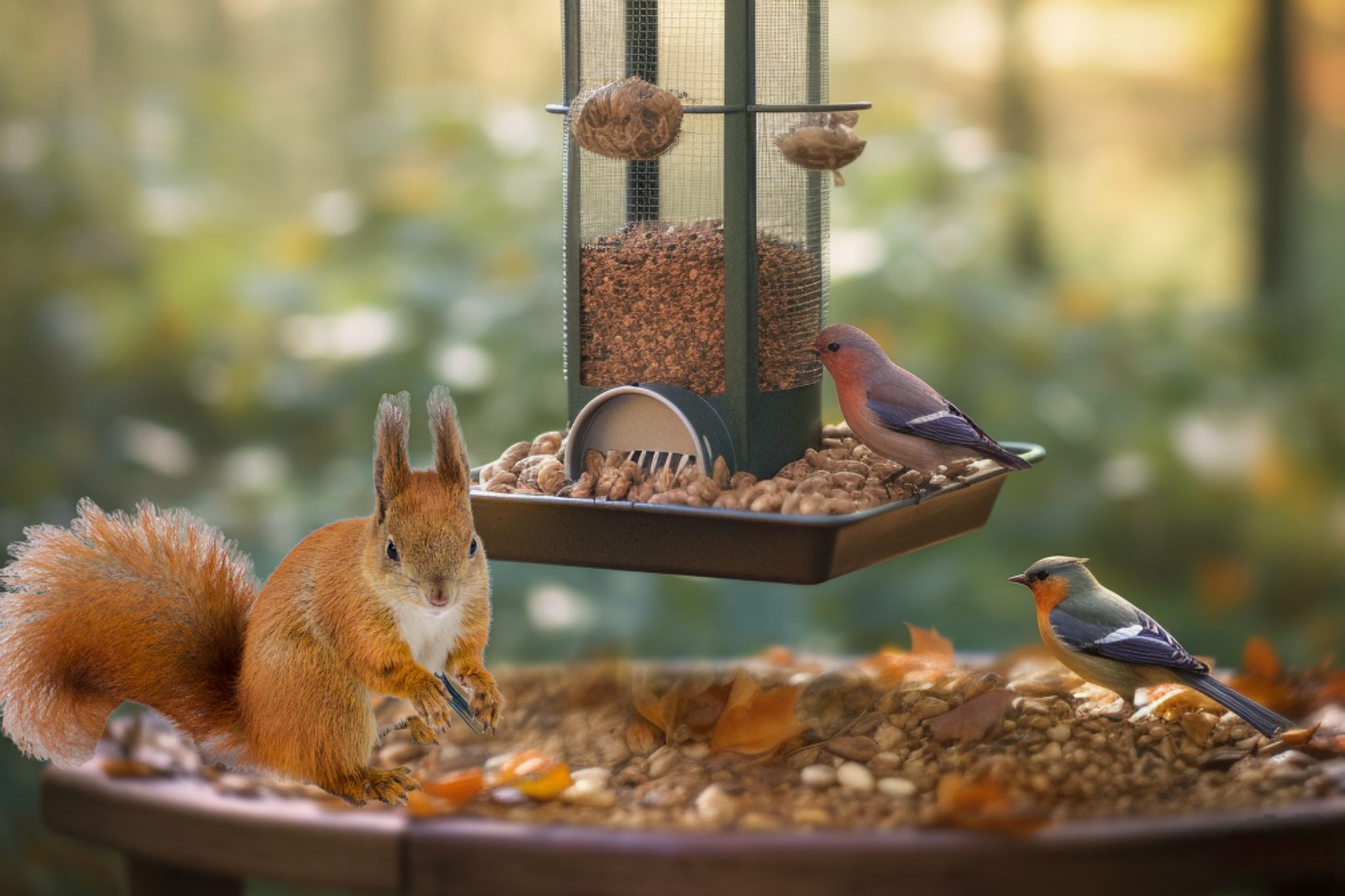 A Comprehensive Guide on How to SquirrelProof a Bird Feeder