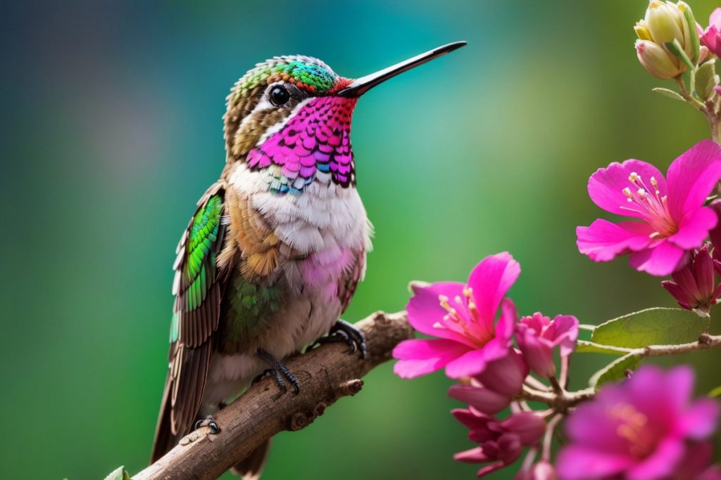 Calliope Hummingbird - Are There Hummingbirds in Calgary