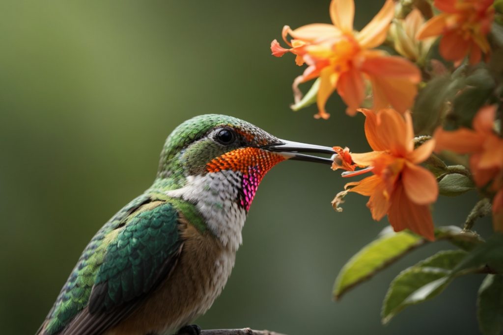 Do Hummingbirds Beaks Open When Feeding