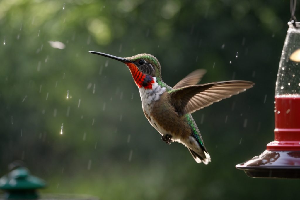 How We Can Support Hummingbirds During Prolonged Rainfall