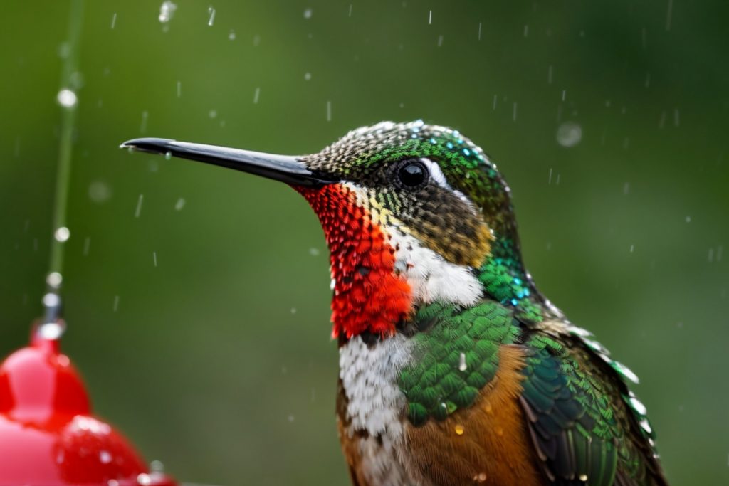 Where Do Hummingbirds Go When It Rains -