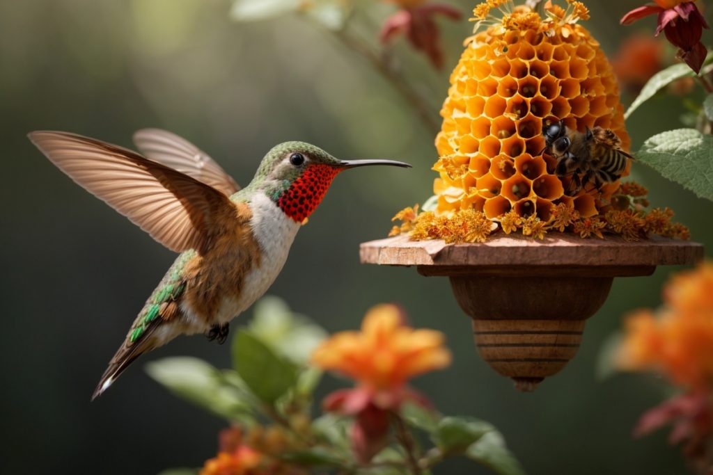 Why Do Hummingbirds Avoid Eating Bees?