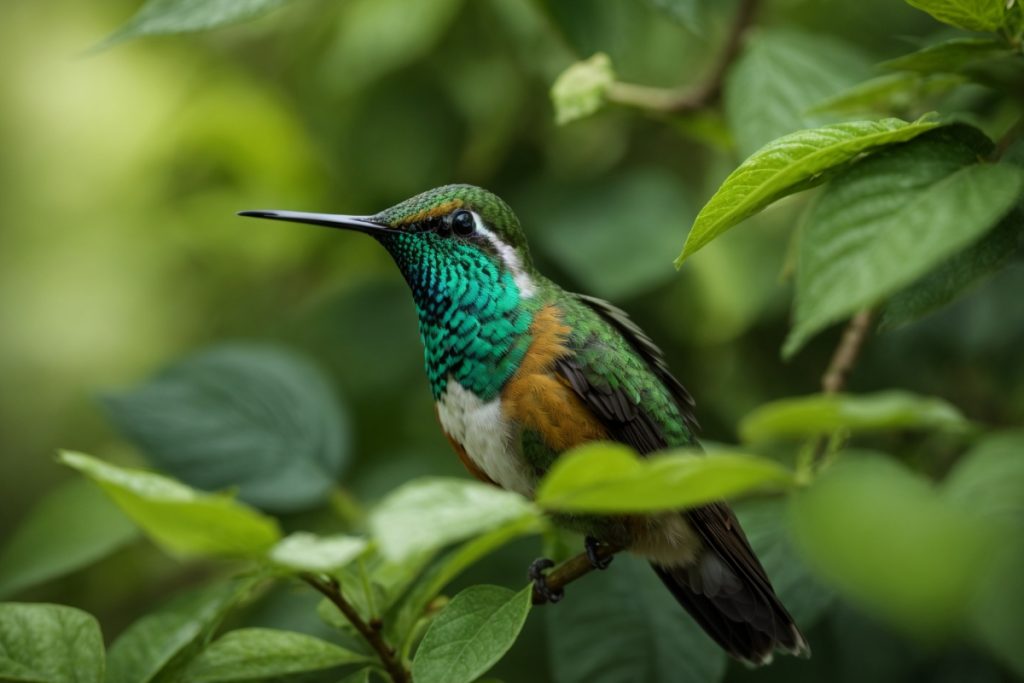 Frequent Perching Allows Hummingbirds to Rest Between Feeding Bouts