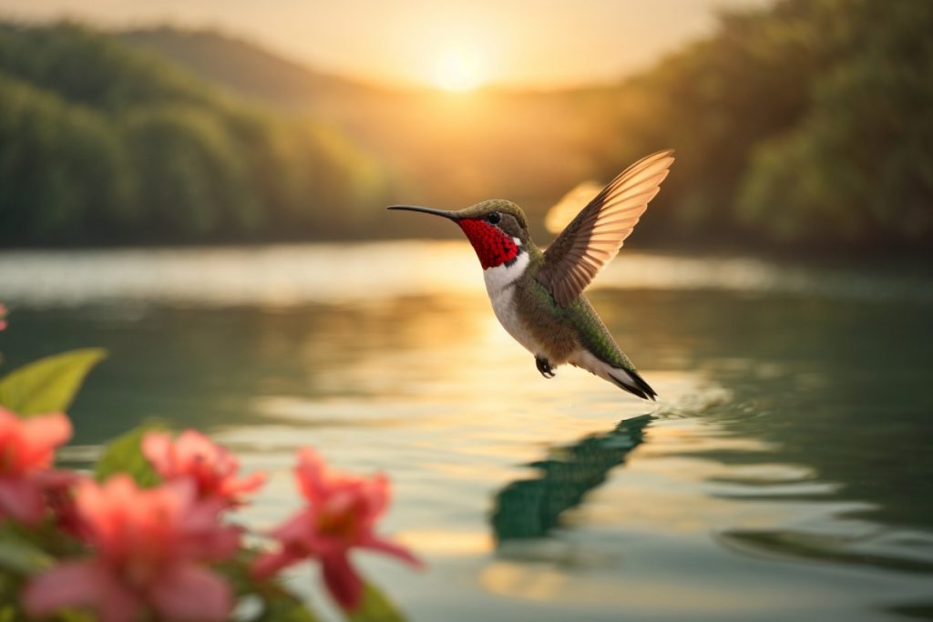 Hummingbirds Sunbathe to Maintain Feathers and Manage Parasites