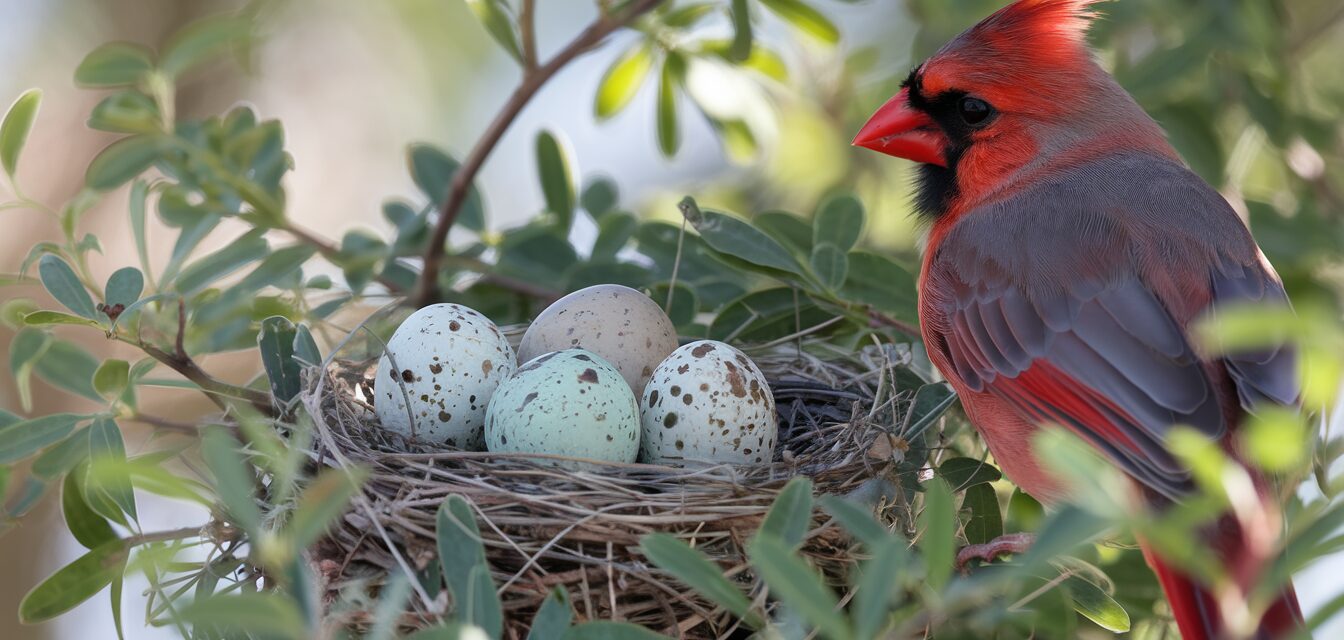 What Colour Are Northern Cardinal Eggs