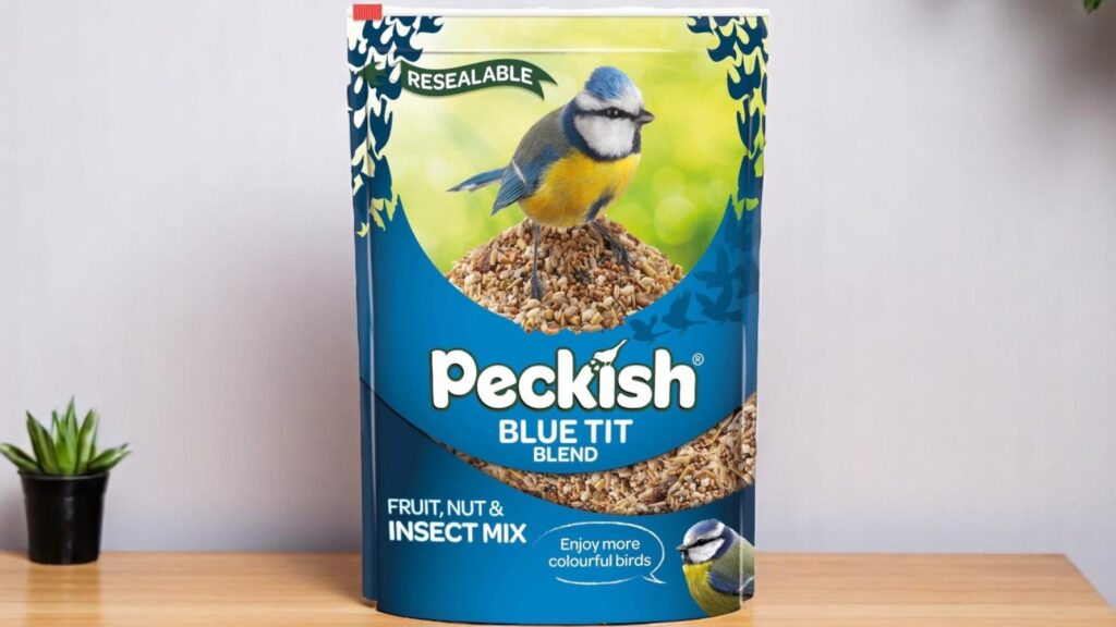 Peckish Blue Tit Bird Seed