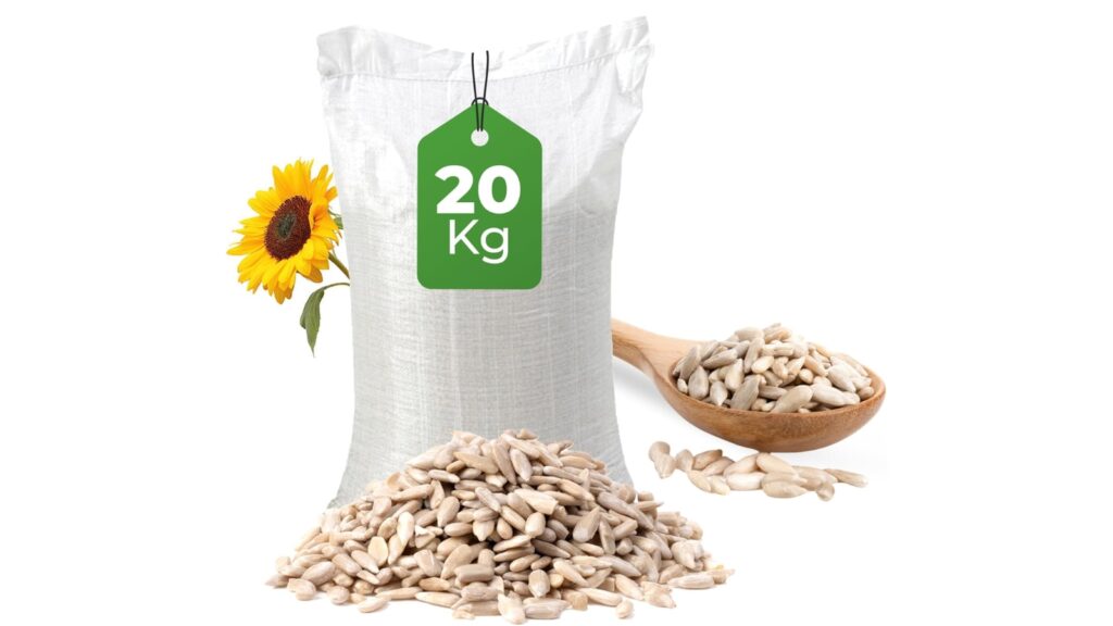 Sunflower Hearts & Chips for Wild Birds (Bird Seeds for House Sparrows)