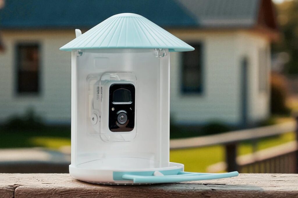 Netvue Birdfy smart bird feeder with camera
